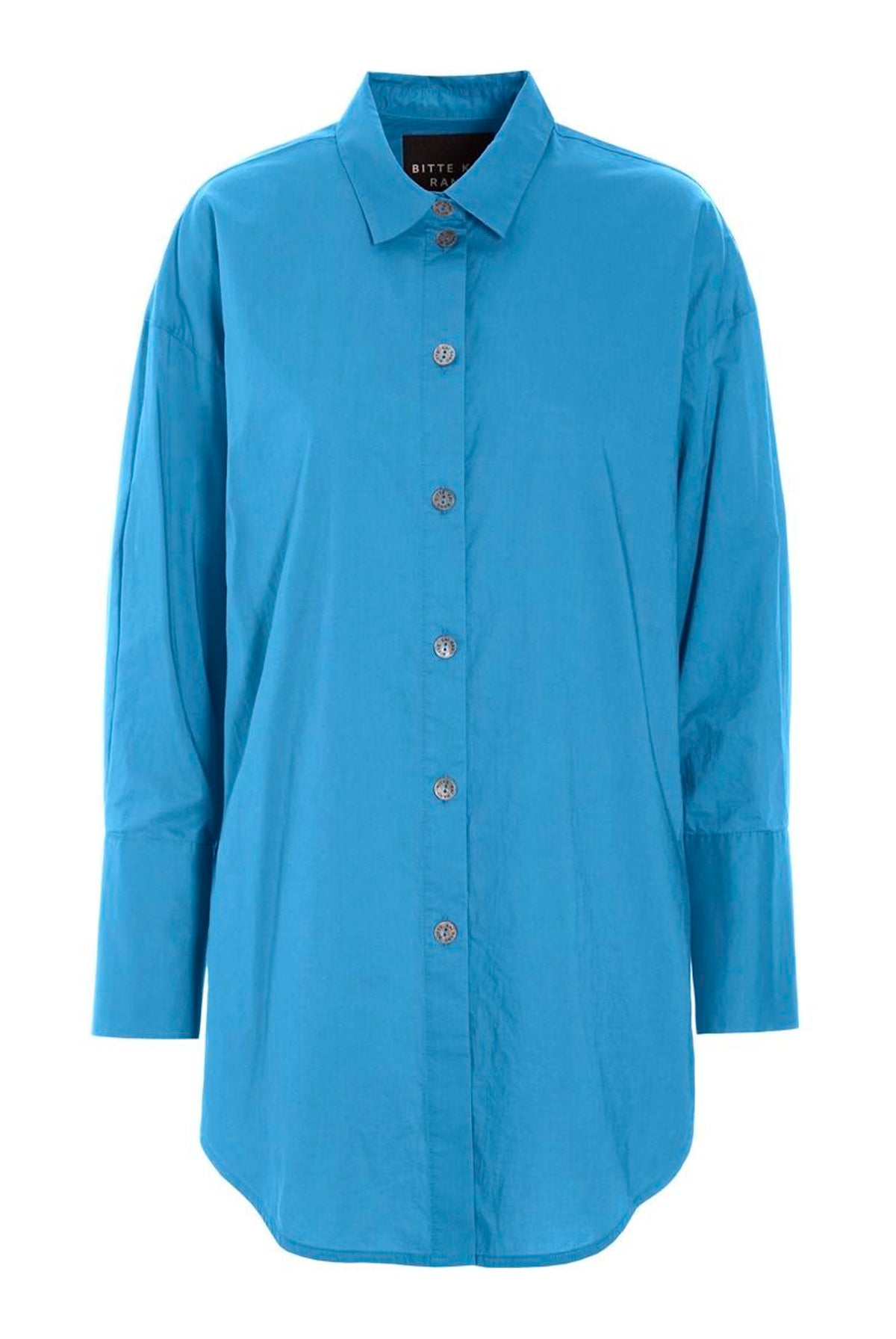 Core cotton stor skjorta Lake Blue - 266-2226-5329