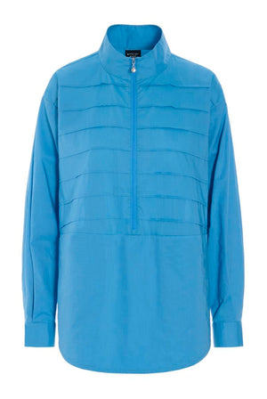 Core cotton pintuckskjorta Lake Blue - 266-2226-5863