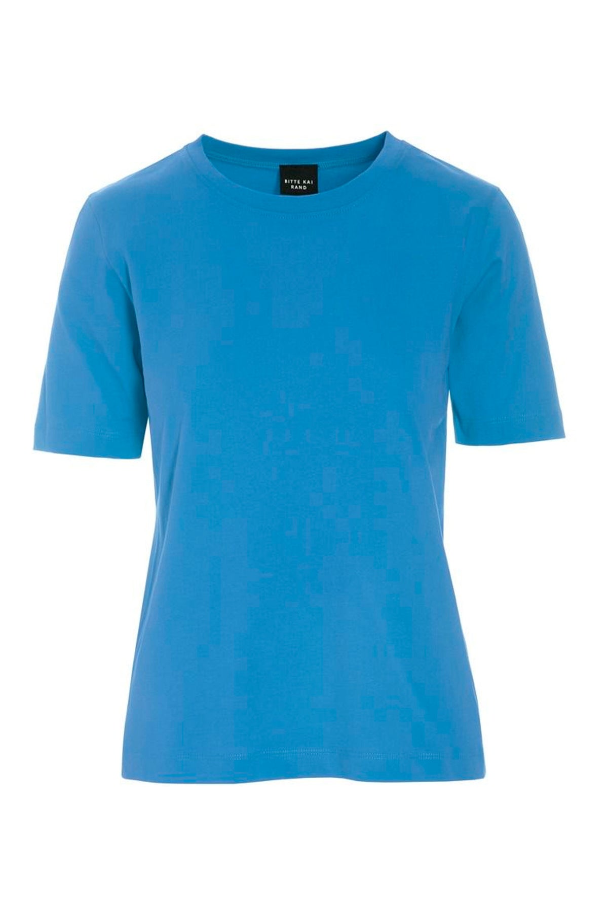 Osaka ekologisk bomulls-t-shirt Lake Blue - 266-4075-3435