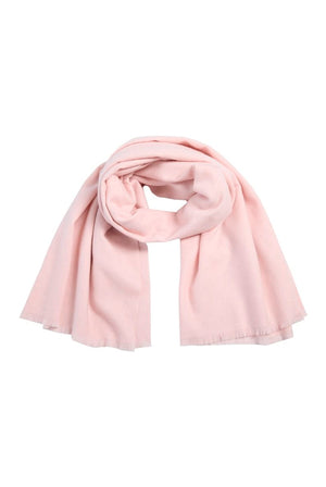 Block wool Scarf DUSTY ROSE - 266-5118-5336