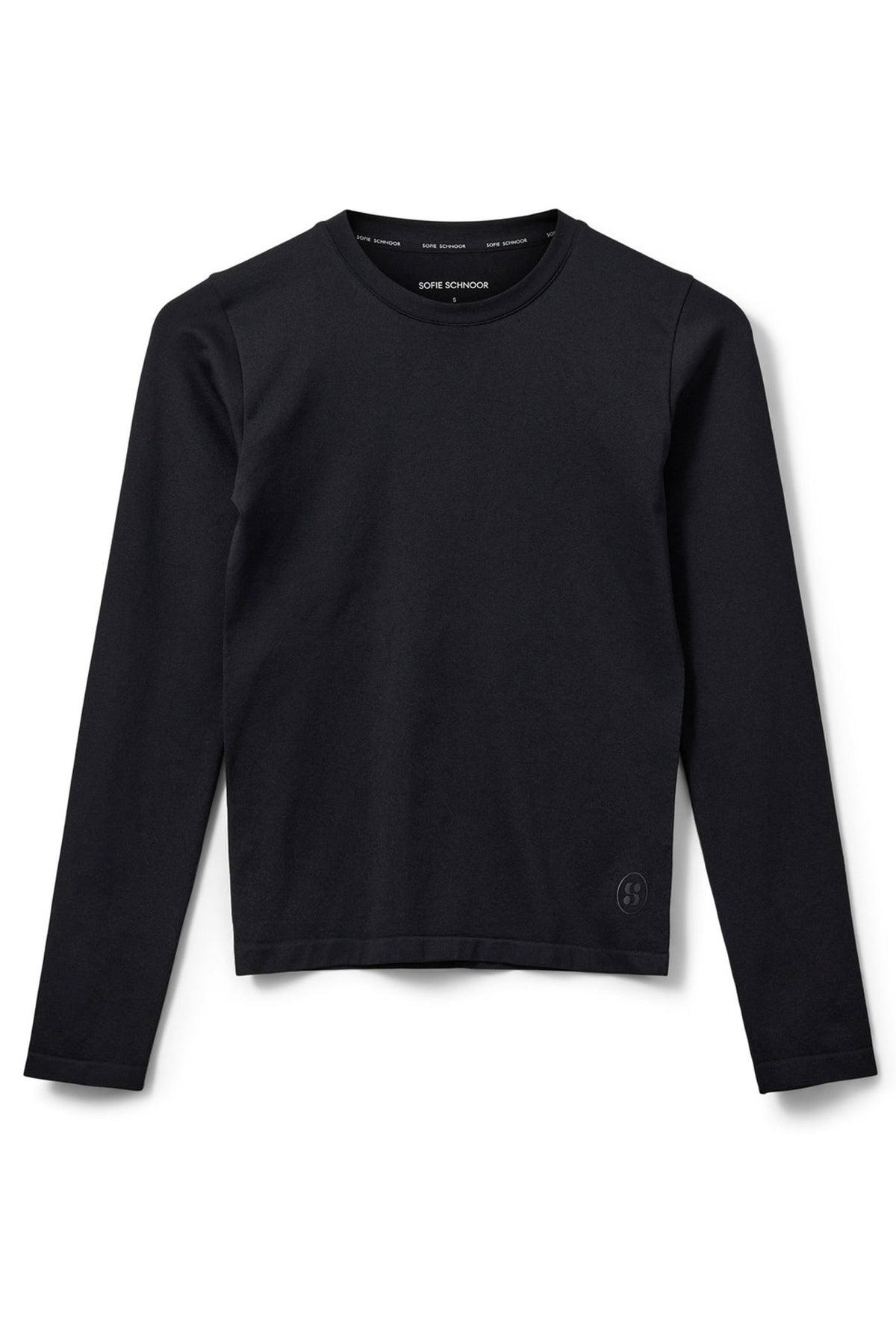 ADELINASW T-SHIRT LÅNGÄRMAD 1000 Black - SNOS501