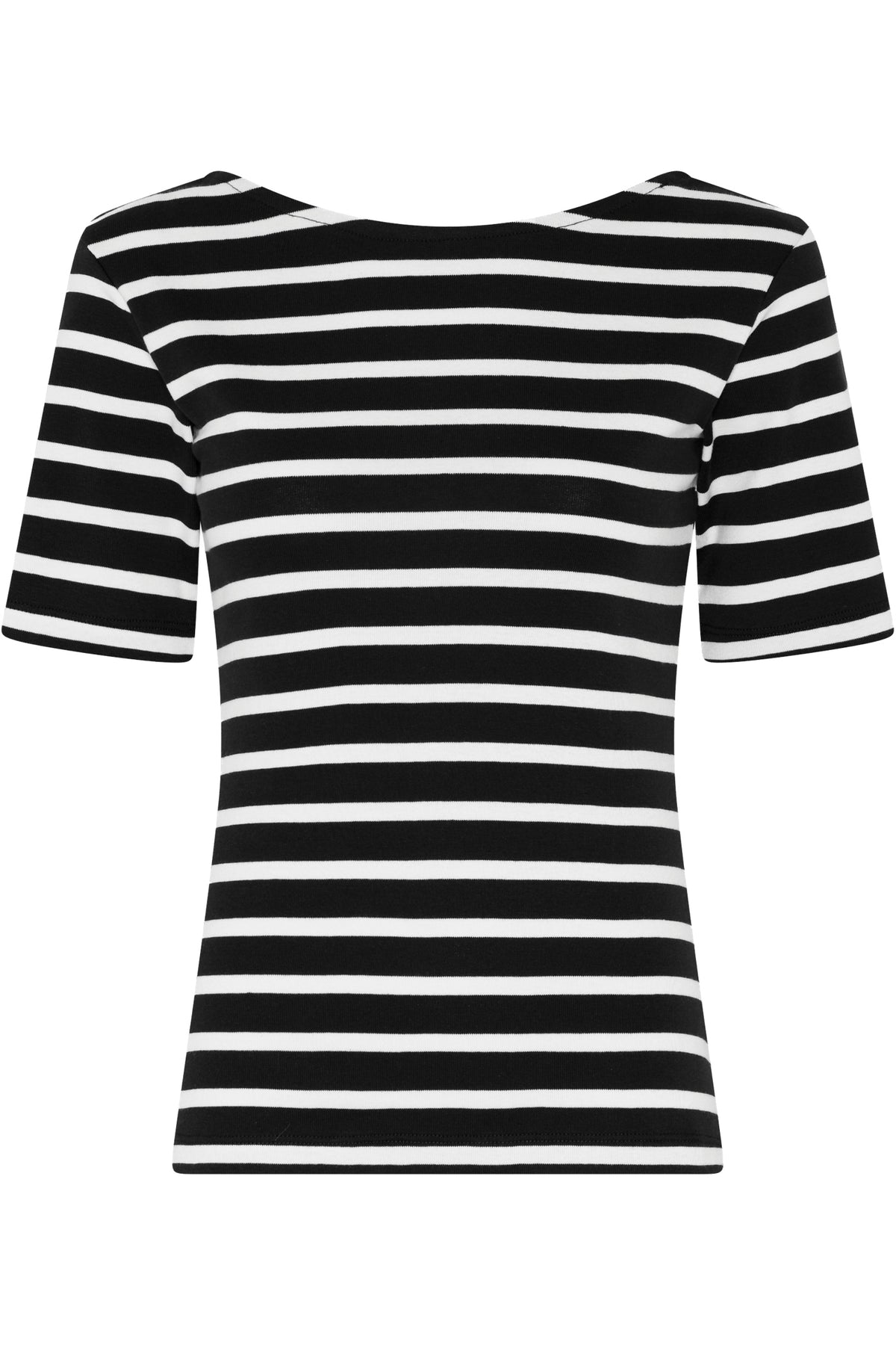 IguanuraBBBlus med båtringning Svart / Creme randig - BBW5042