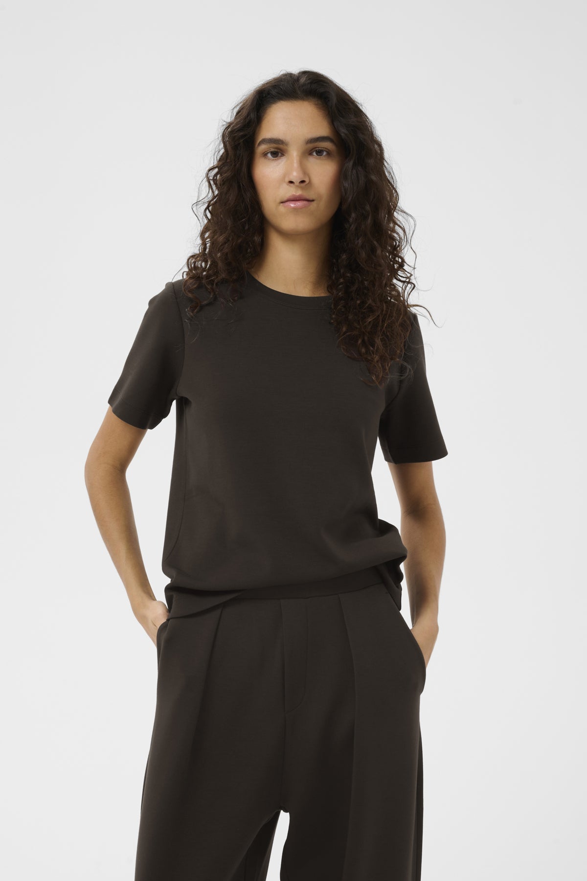 VincentIW Karmen T-Shirt Chokladbrun - 30106201