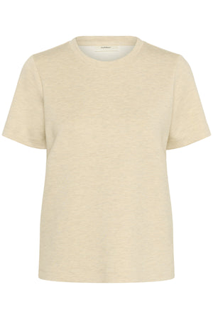 VincentIW Melange Karmen T-Shirt Haze Melange - 30107053