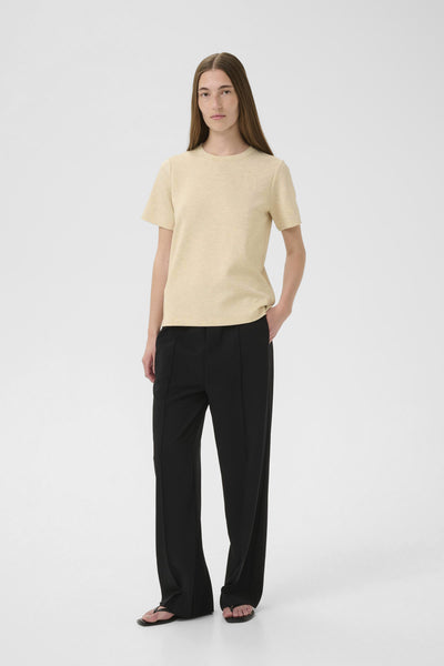 VincentIW Melange Karmen T-Shirt Haze Melange - 30107053 Thumbnail