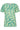AlmaIW Print T-shirt Green Painted Flower - 30108258