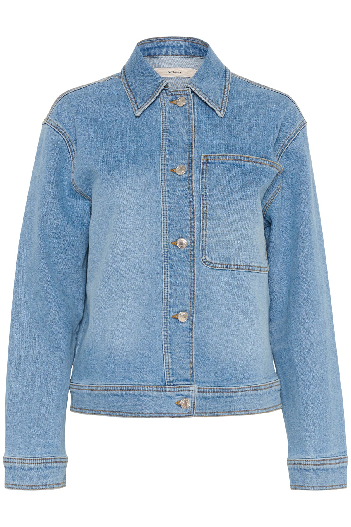 PheifferIW Jacket Light Washed Denim - 303499 - 30109170
