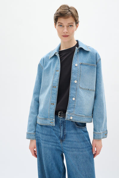PheifferIW Jacket Light Washed Denim - 303499 - 30109170 Thumbnail