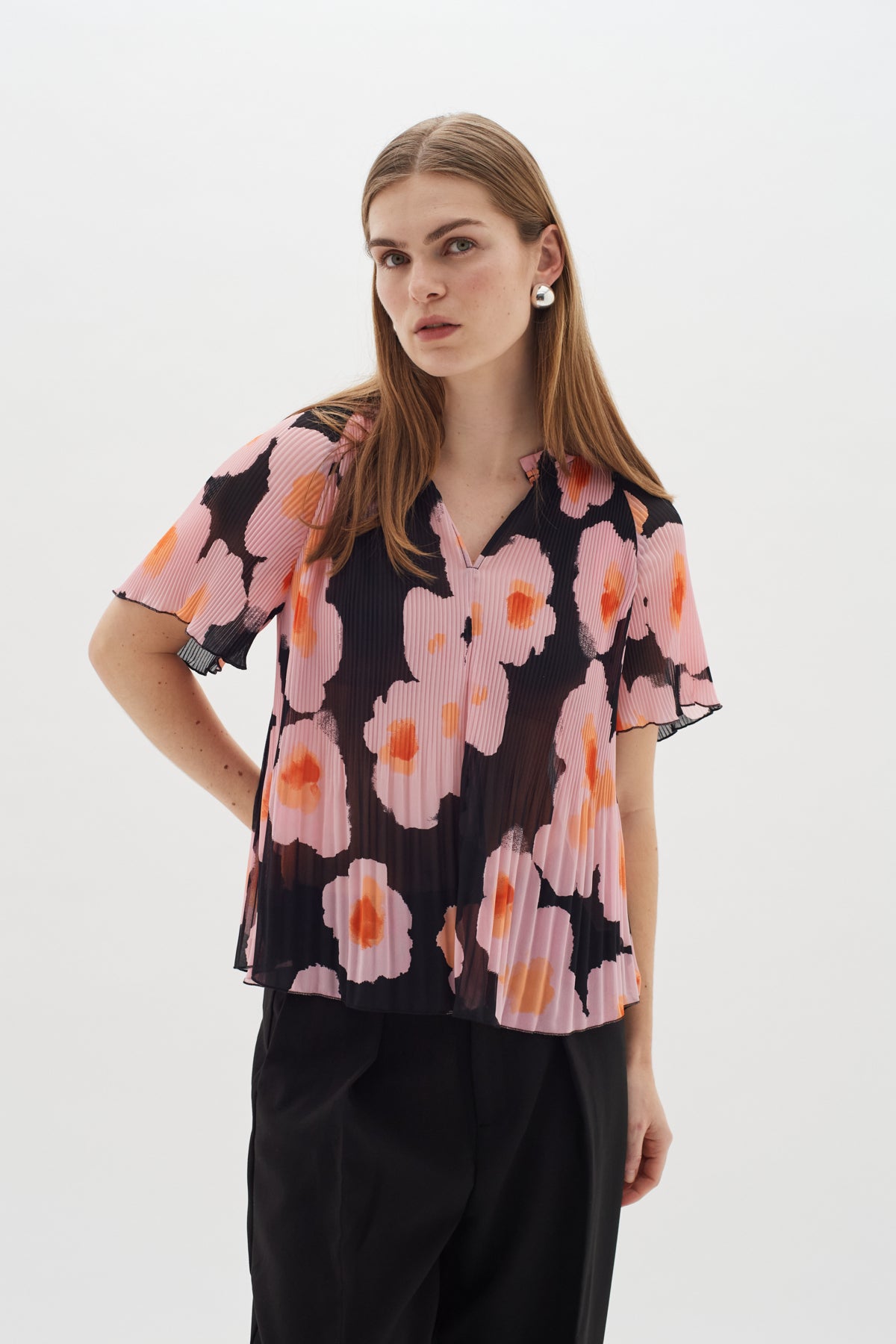 HendraIW Top Pink Poetic Flower - 30109418