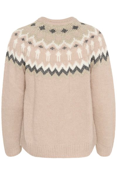TeylorIW Fair Isle pullover Haze Melange - 30109758 Thumbnail