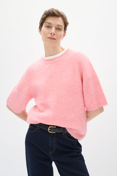 HarrietIW SS Pullover Silver Pink - 141508 - 30109919 Thumbnail