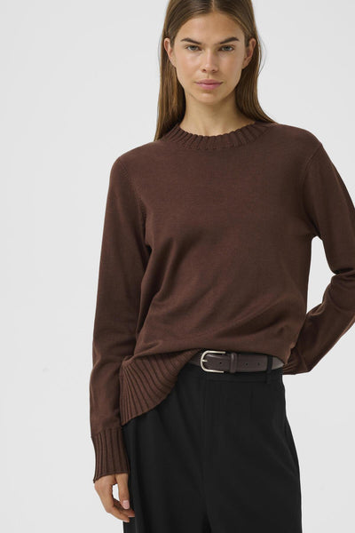 ZauloIW Pullover Coffee Brown - 191419 - 30110125 Thumbnail