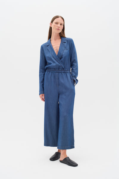 RachelIW Jumpsuit Medium Blue Thumbnail