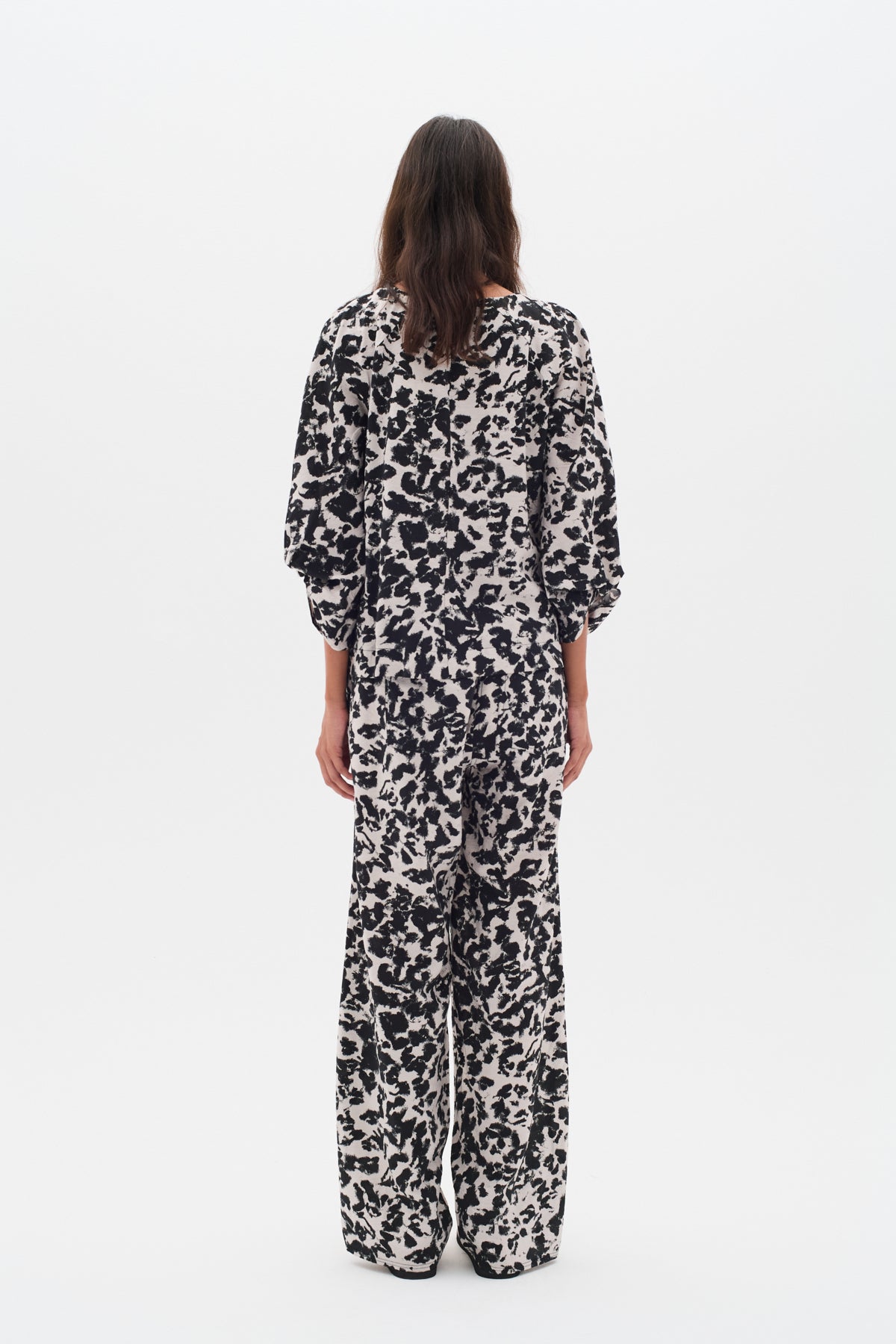 FayeIW Pant Artistic Shadow Black