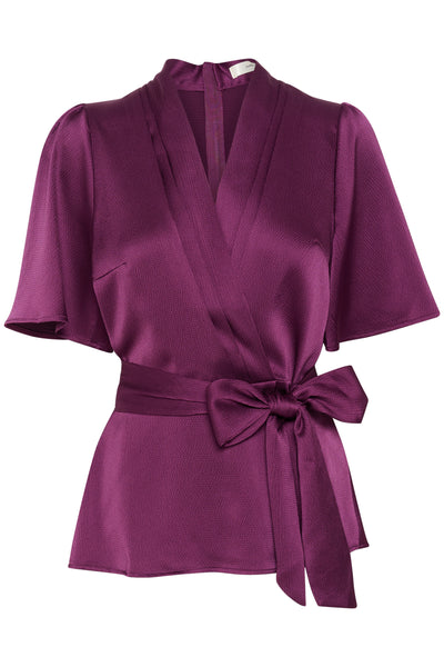 SendraIW Blus Plum Caspia - 192429 - 30110458 Thumbnail
