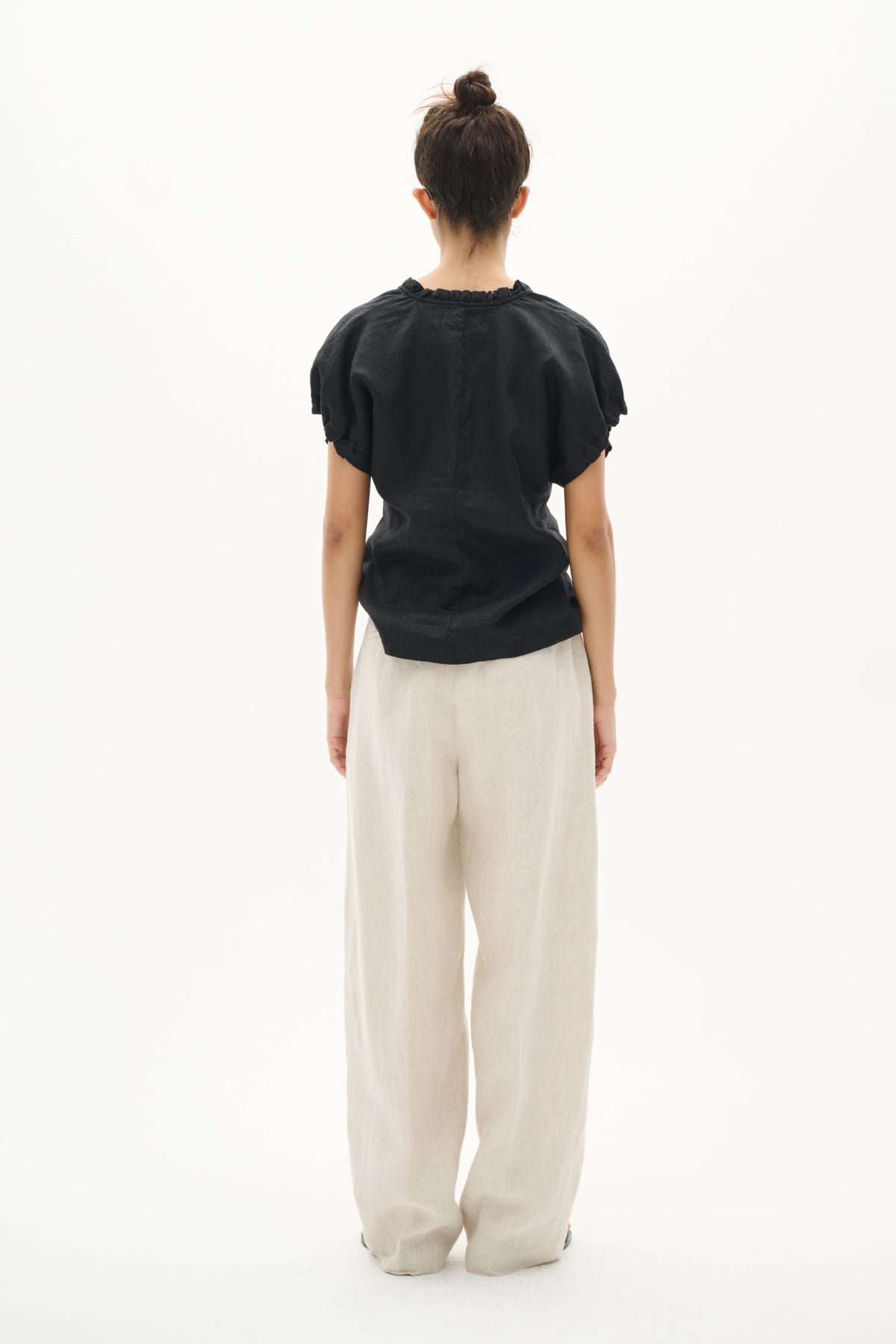YaizaIW Pant Haze Melange