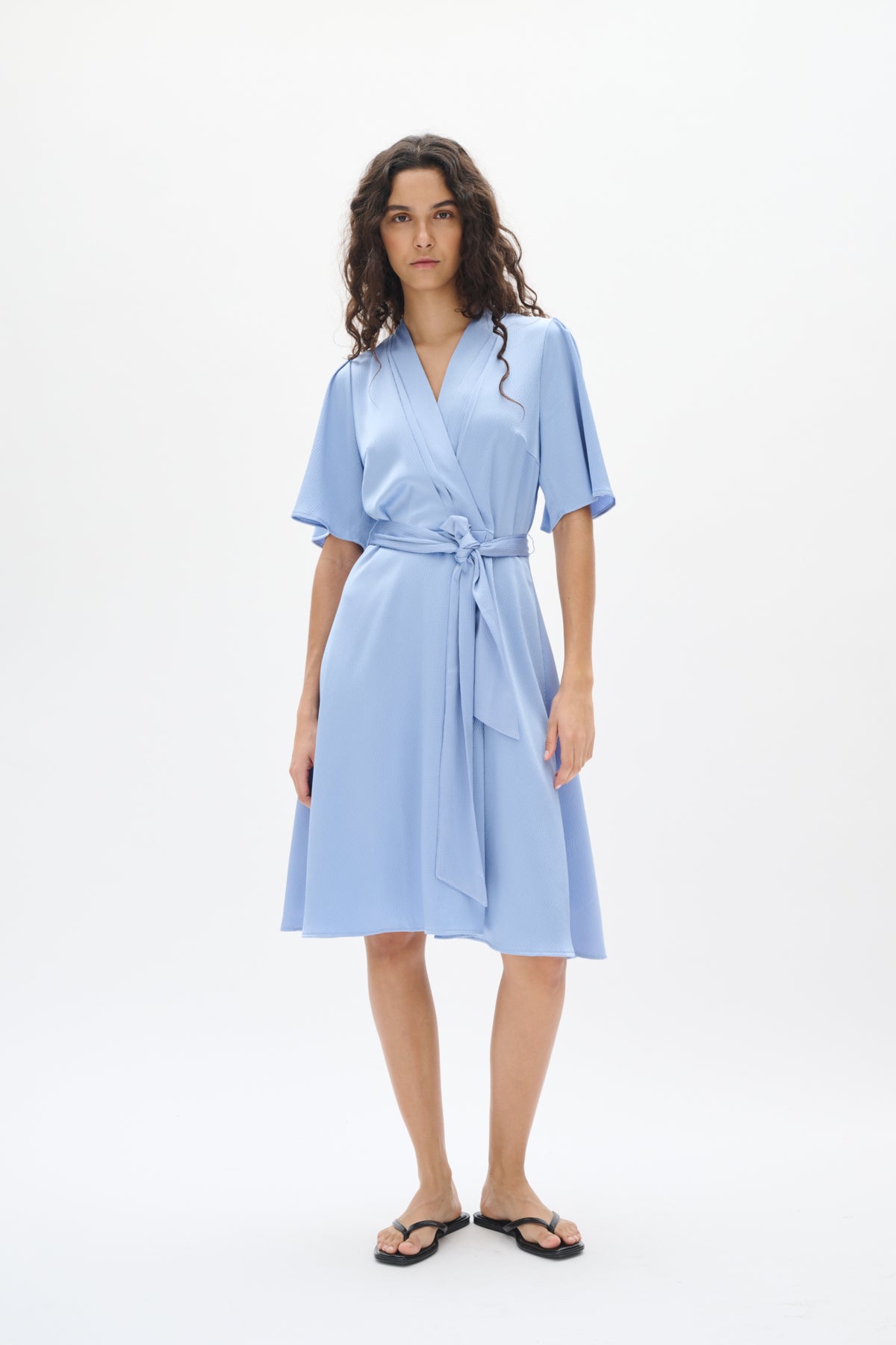 SendraIW Kort Klänning Blue Serenity - 153919 - 30110482