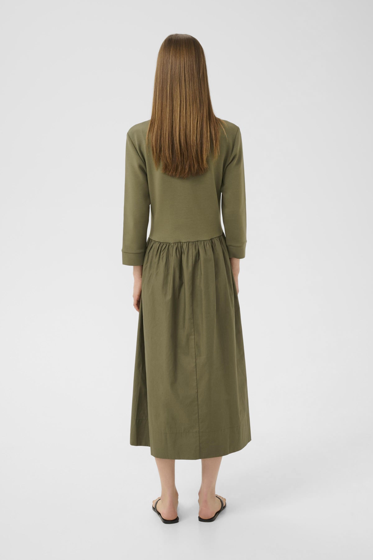 MiraIW Klänning Dusty Olive - 180515 - 30110507
