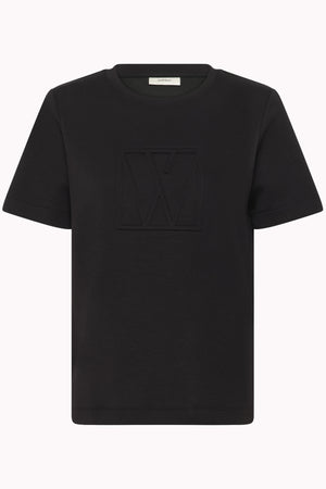 VINCENTIW LOGO T-SHIRT Svart - 194008 - 30110517