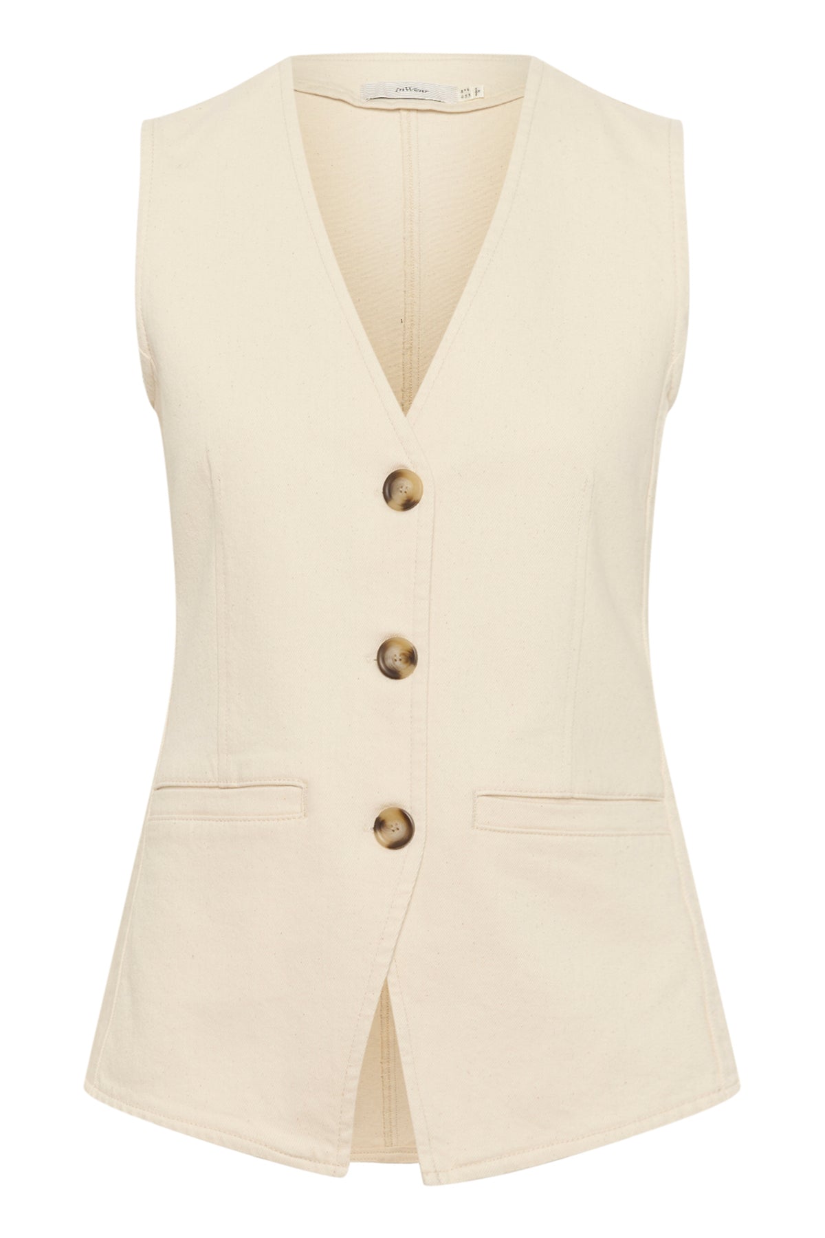 BaccaIW Waistcoat ECRU - 30110529