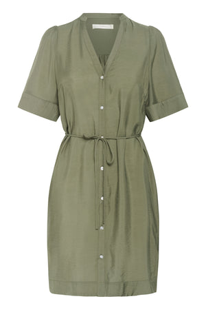 KilloIW Klänning Dusty Olive - 30110560