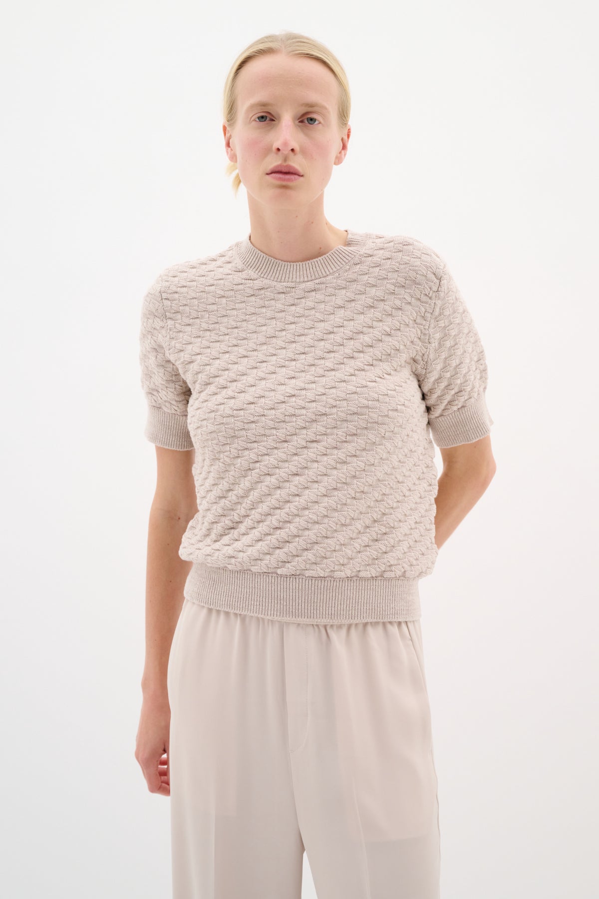 SabbieIW Skjorta Haze/Stone - 30110577