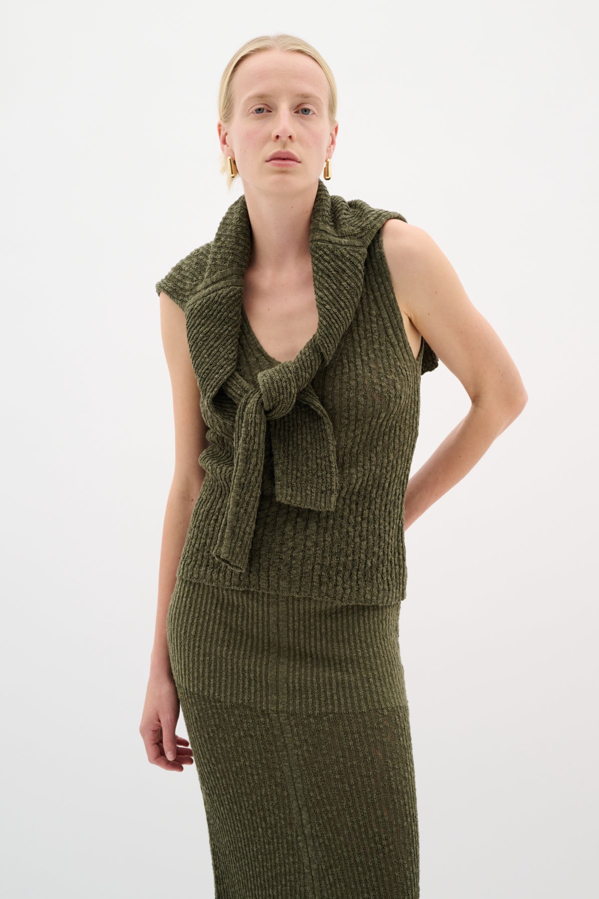 SigaIW Top Dusty Olive - 30110582