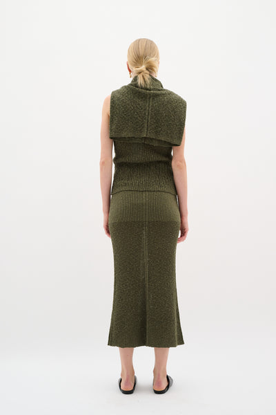 SigaIW Skirt Dusty Olive - 30110584 Thumbnail