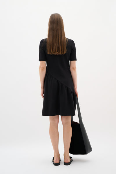 PariIW Vincent Wrap Dress Svart - 30110591 Thumbnail