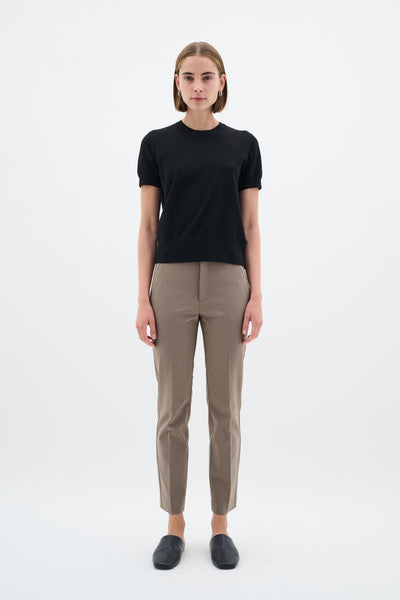 EmmyIW Slim Pant Sandy Grey - 181304 - 30110606 Thumbnail