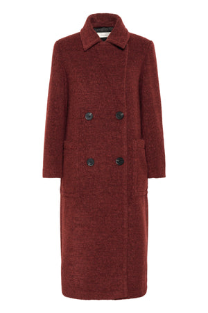YumIW DB Coat Syrah Melange - 30110615