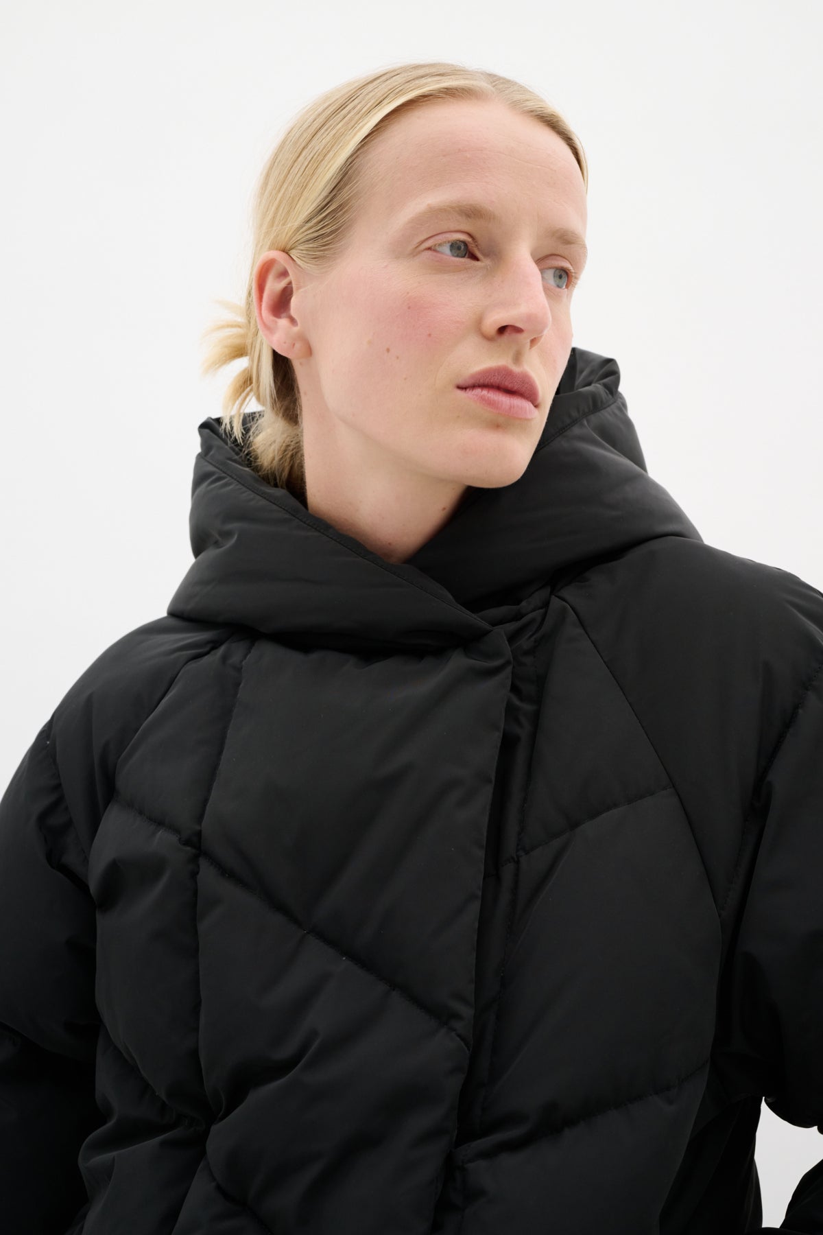 YazIW Short Coat Black - 30110619
