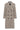 YohIW Thora Lapel Coat Neutral Check - 30110646