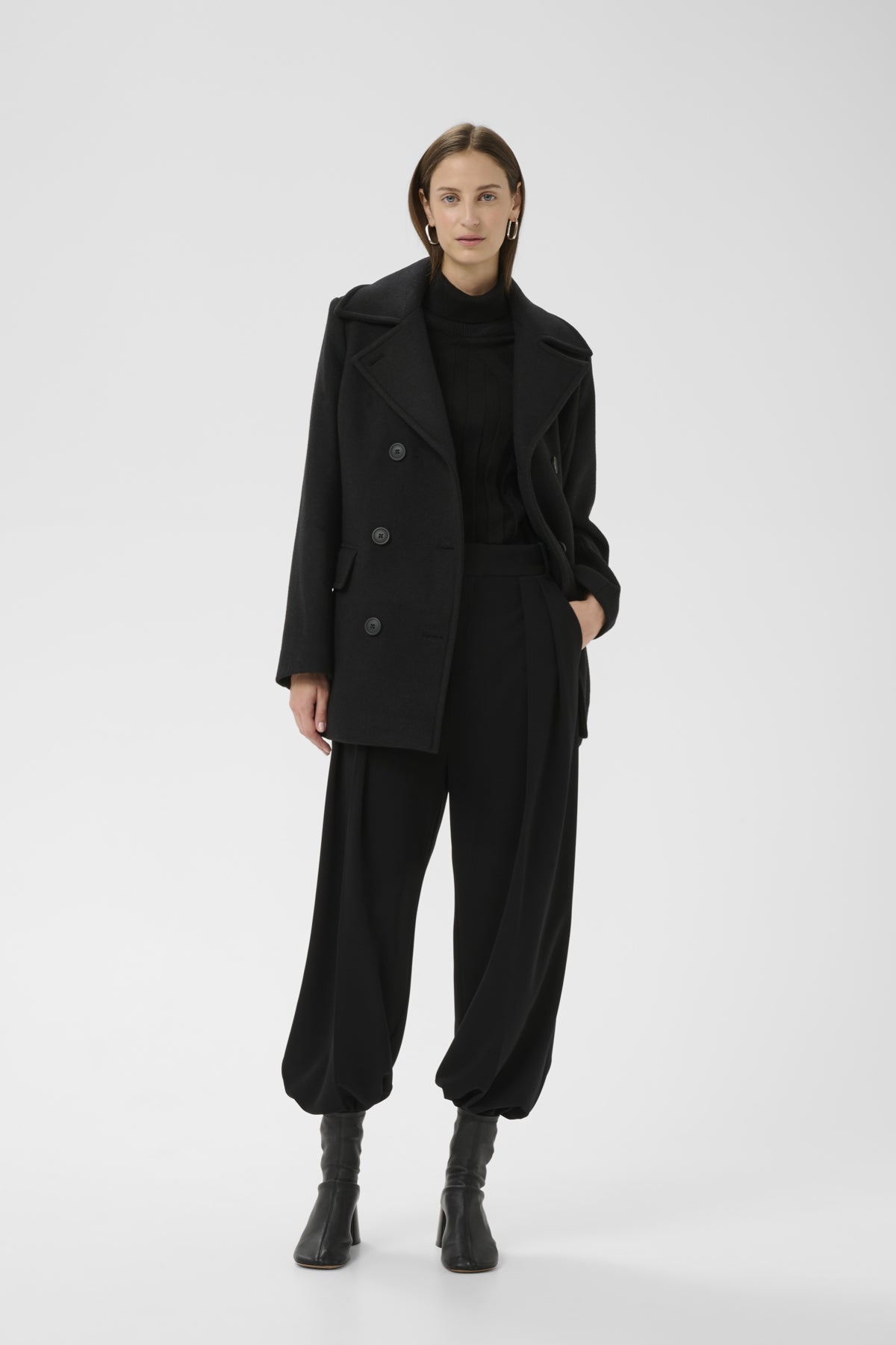 PerryIW Sailor Coat R Svart - 30110809