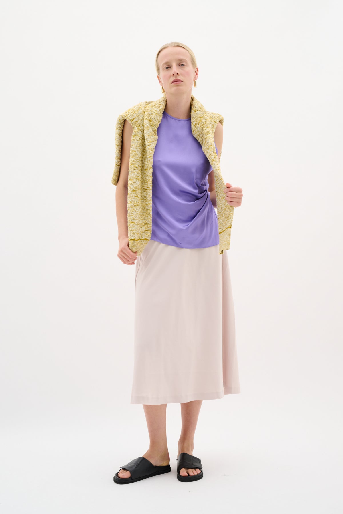 PariIW Vincent Skirt Haze - 30110818