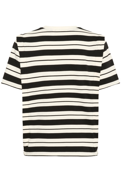 PannyIW Lester T-shirt Whisper White / Black - 30110824 Thumbnail