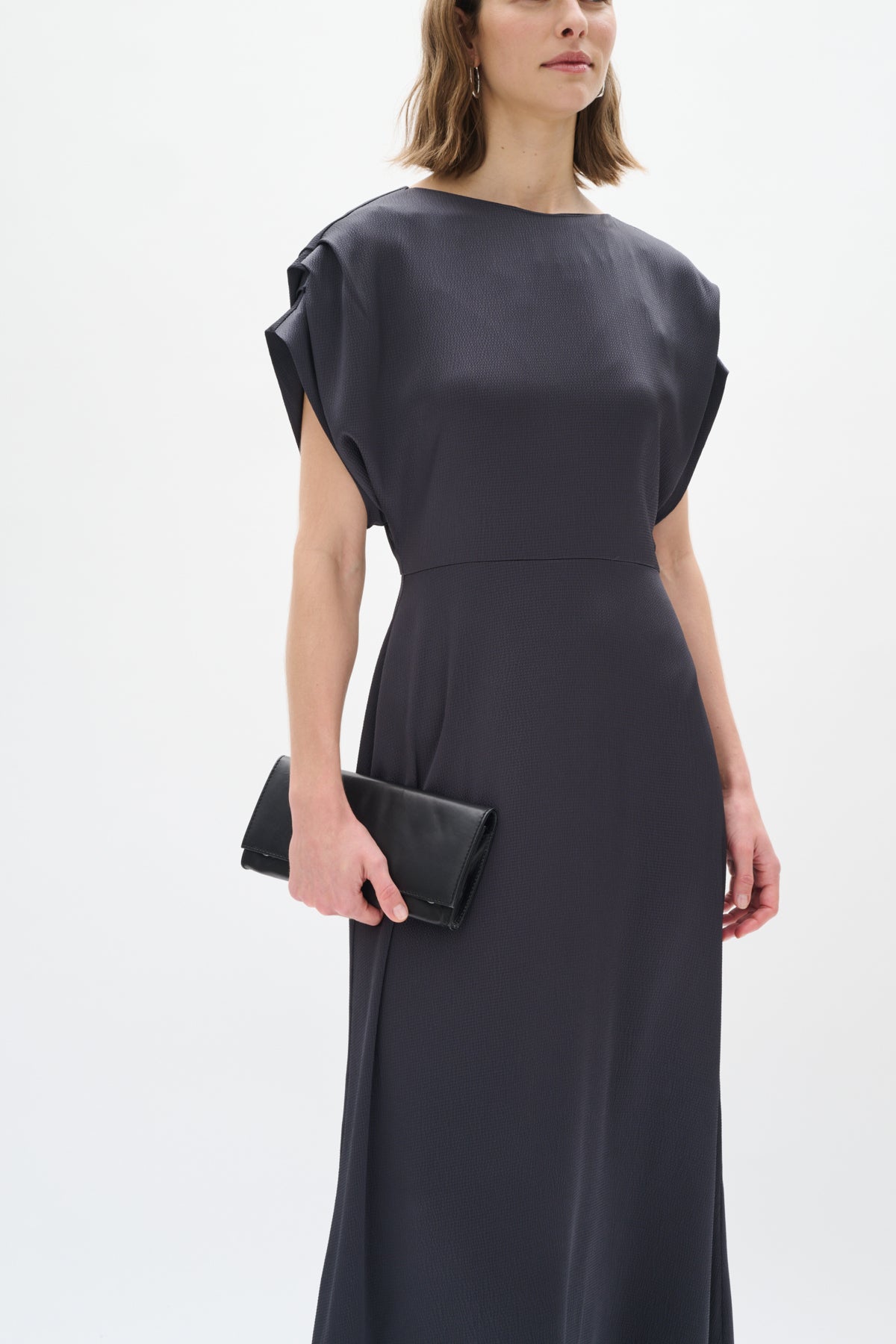 DakariIW Klänning Charcoal - 30110837