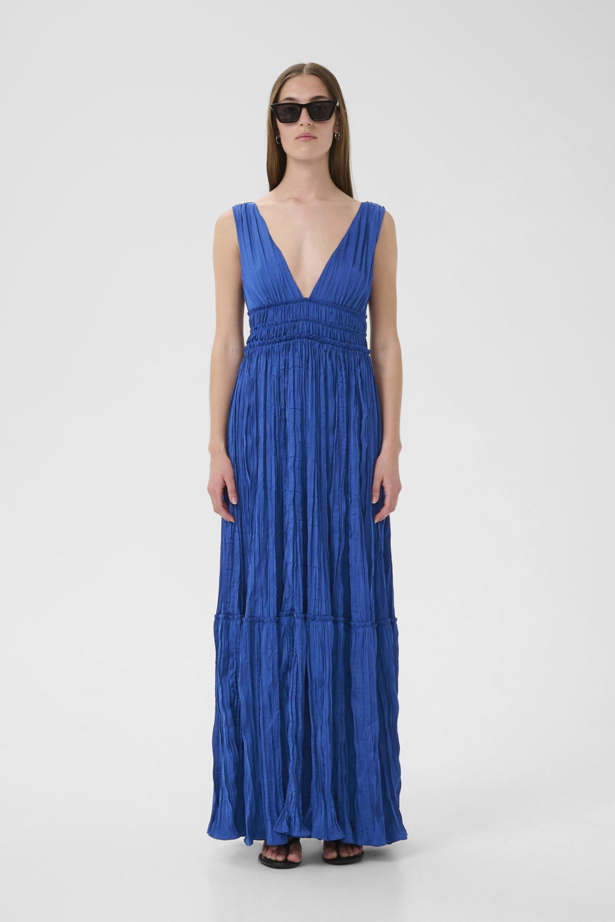 AlexaIW Lång Klänning Sodalite Blue - 30110852