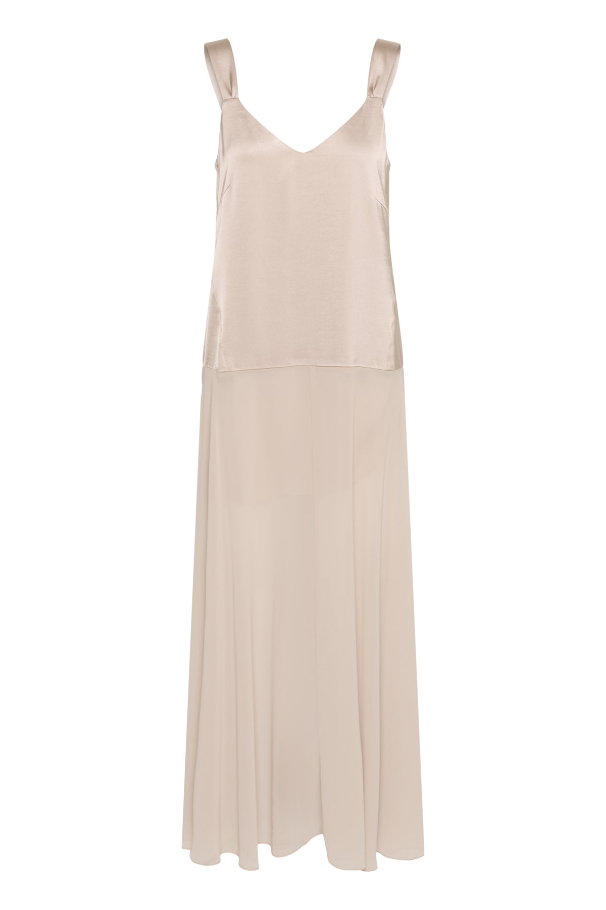 AdelynIW Klänning m. cape Dusty Blush