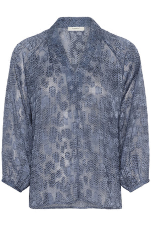 AddisonIW Blus Dotted Surface Blue - 30110889