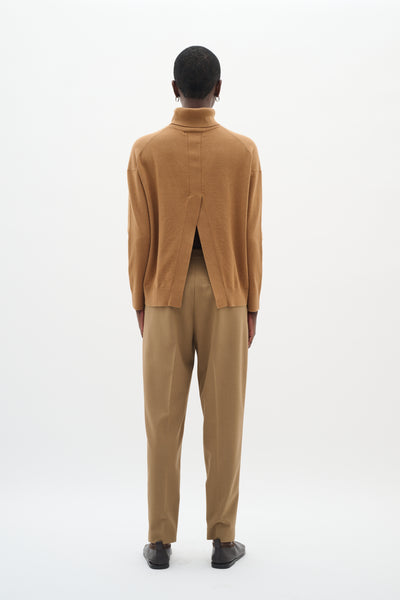 BriettaIW Cigarette Pants Tapenade Melange - 30110960 Thumbnail