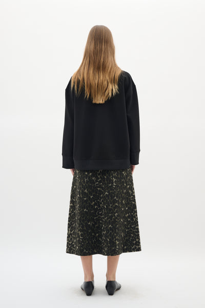 BrunaIW Skirt Ivy Green Mix - 30111007 Thumbnail