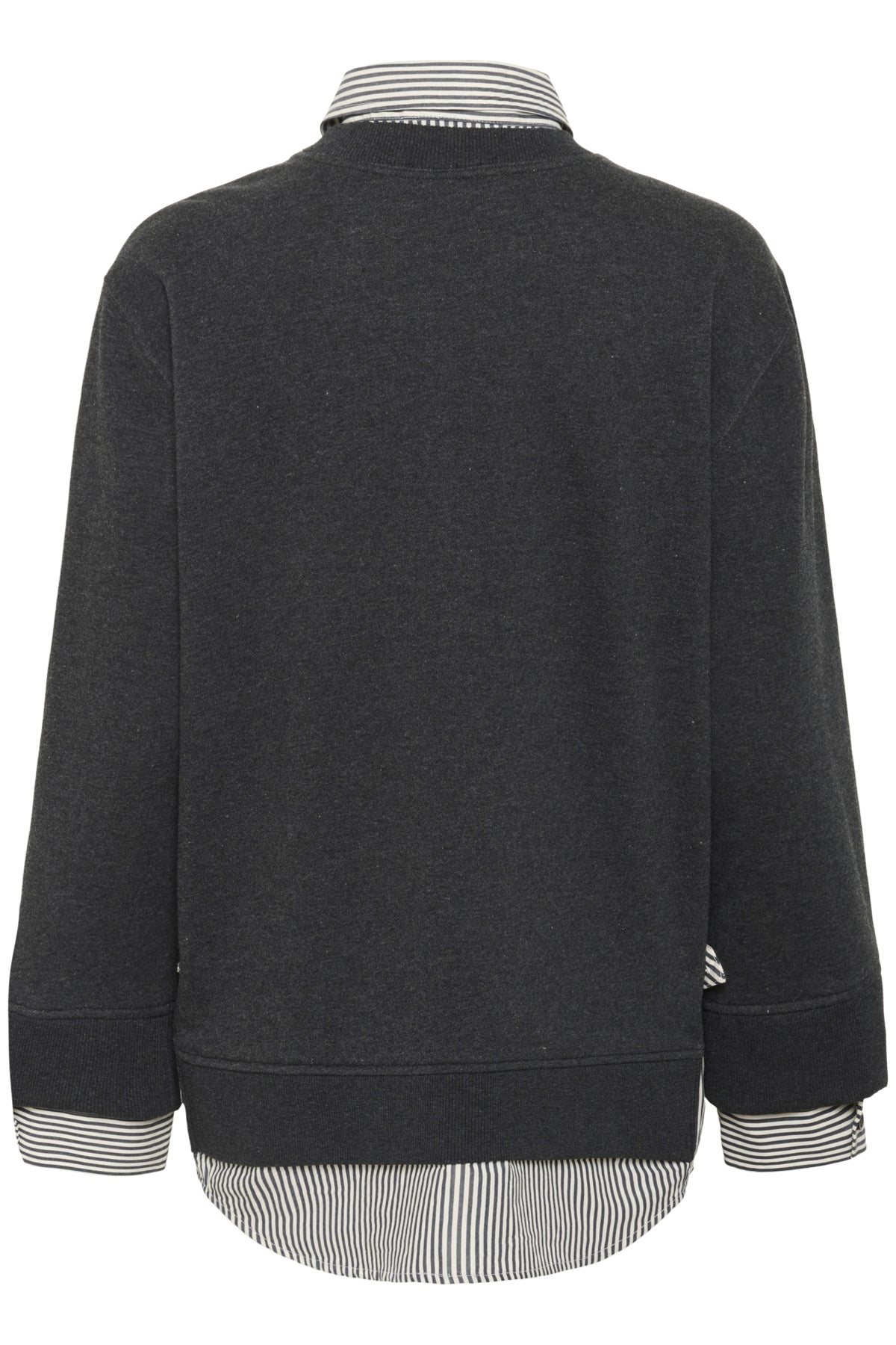NataljaIW Sweatshirt Svart Randig - 30111015