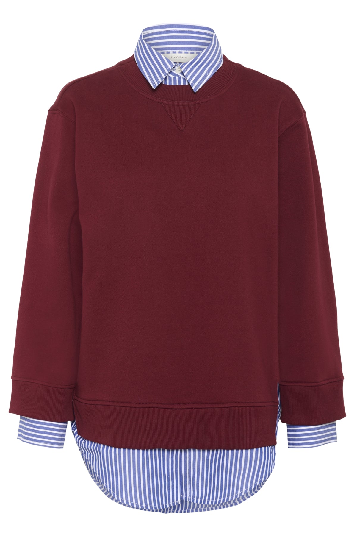 NataljaIW Sweatshirt Sodalite Blue stripe - 30111015