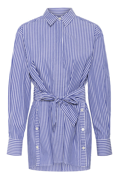 NataljaIW Skjorta Sodalite Blue stripe - 30111016 Thumbnail