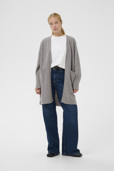 GuniIW Cardigan Granite Melange - 30111023 Thumbnail