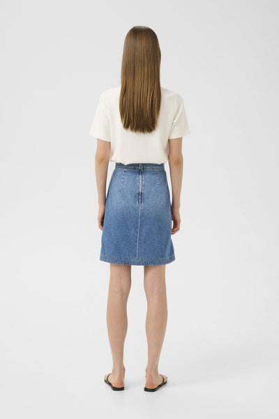 BilaIW Bacca Skirt Medium Blue - 30111081 Thumbnail