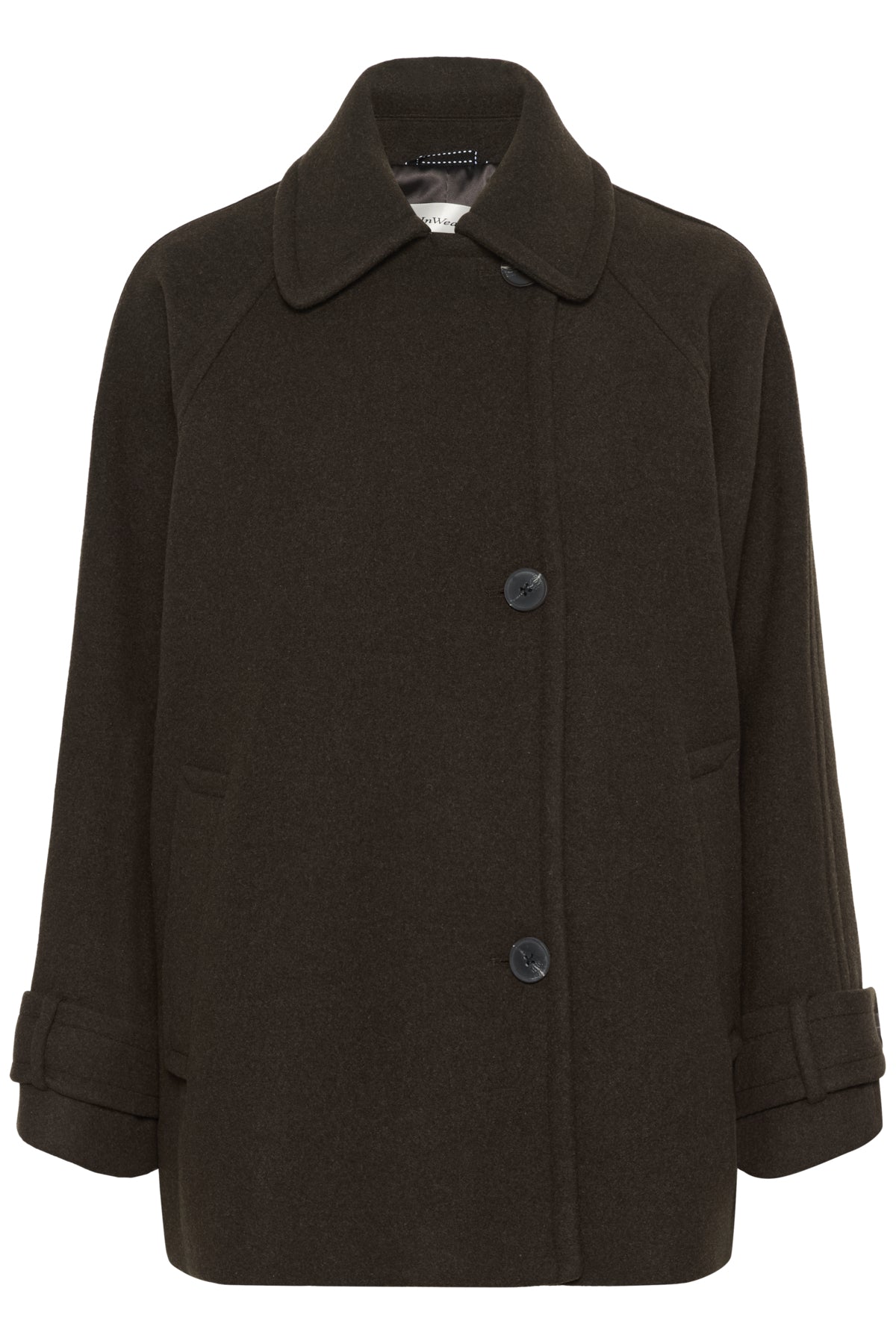 ThoraIW Minona Coat R Chocolate Brown - 30111082
