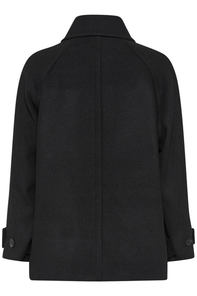 ThoraIW Minona Coat R Svart - 30111082 Thumbnail