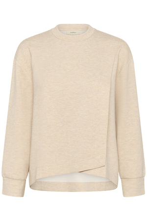 GidaIW Melange Vincent Sweatsh Haze Melange - 30111104